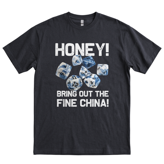 Bring Out The Fine China - Black