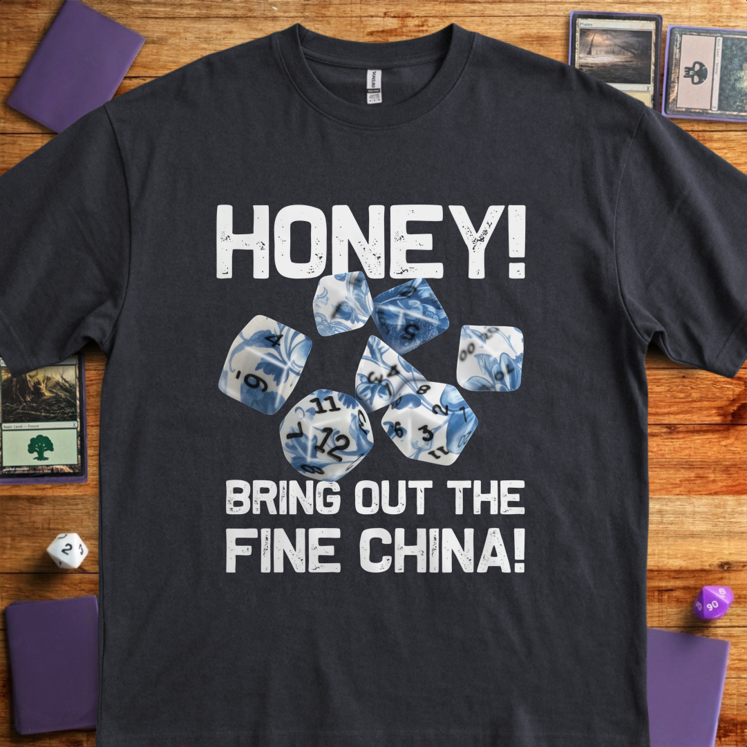 Bring Out The Fine China - Black