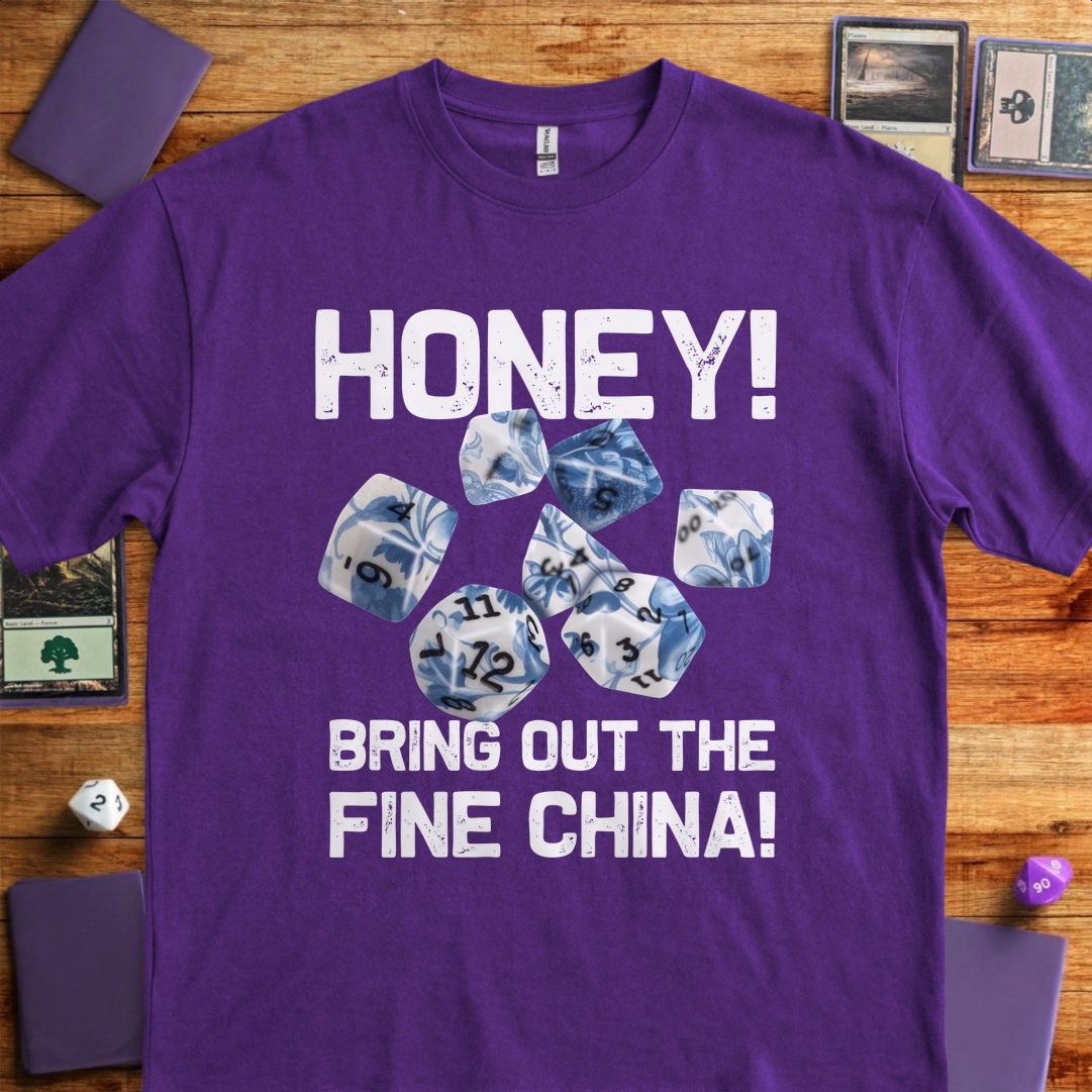 Bring Out The Fine China - Purple