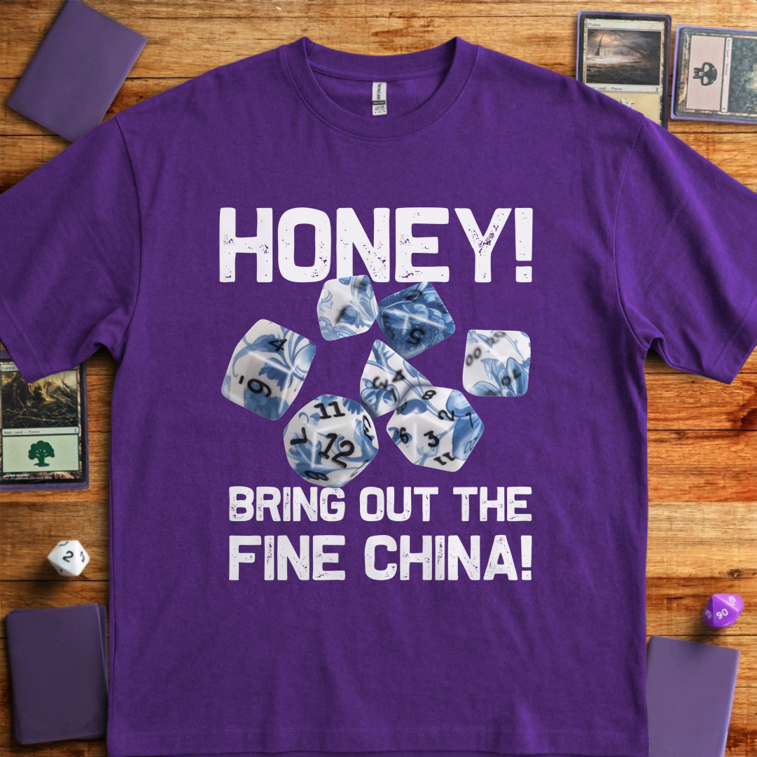 Bring Out The Fine China - Purple