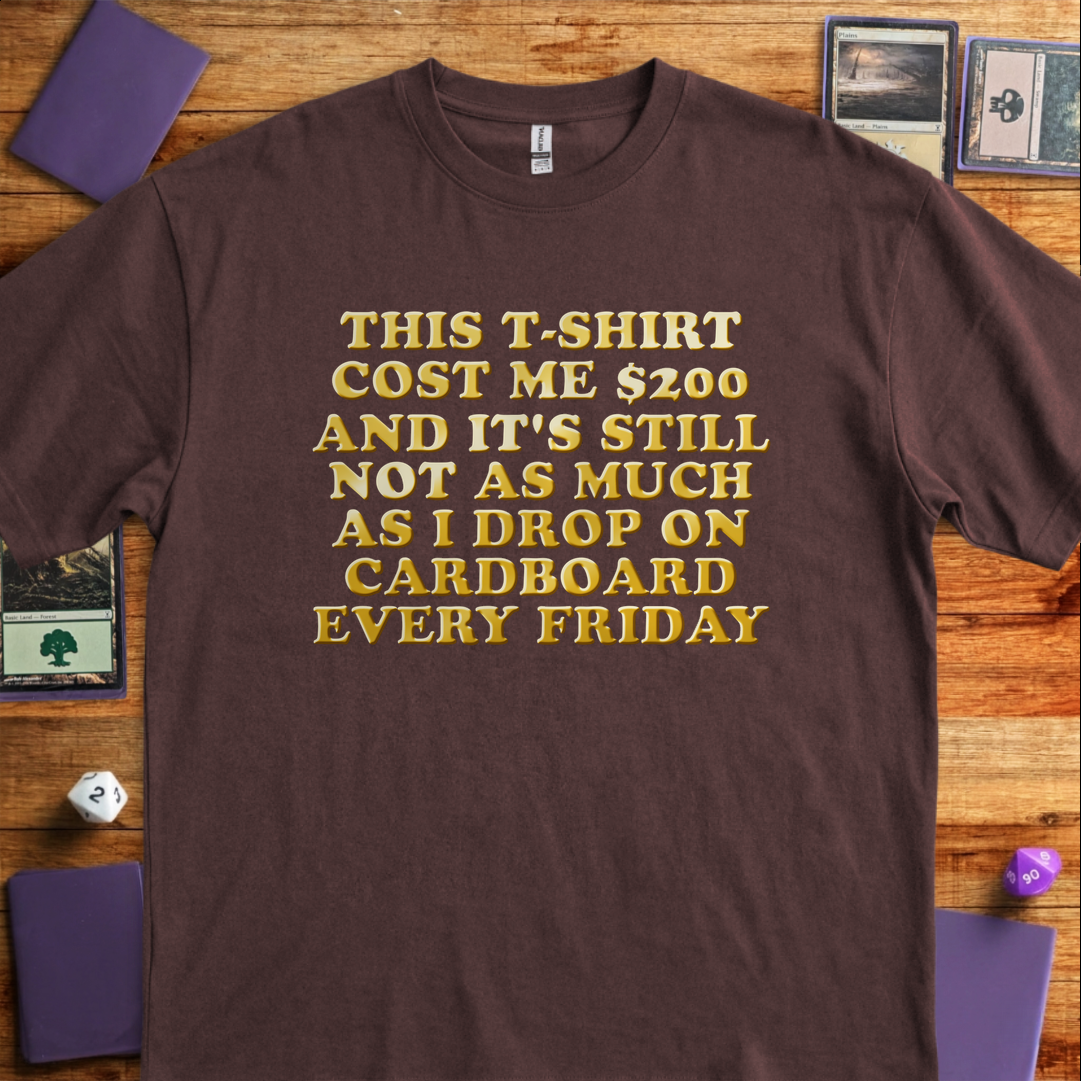 The $200 T-Shirt - Dark Chocolate