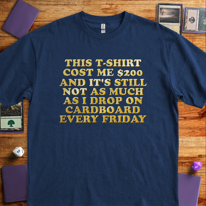 The $200 T-Shirt - Navy