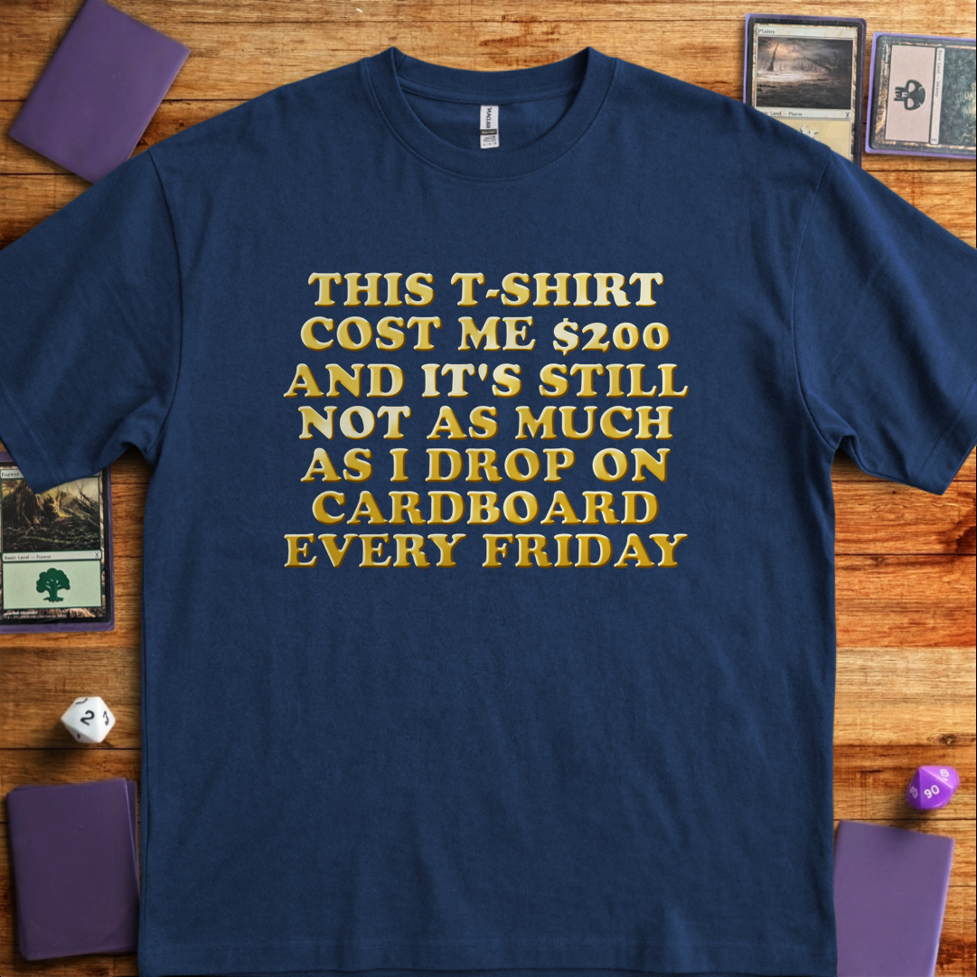 The $200 T-Shirt - Navy