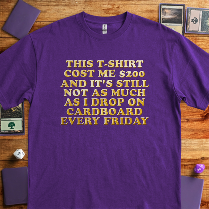 The $200 T-Shirt - Purple