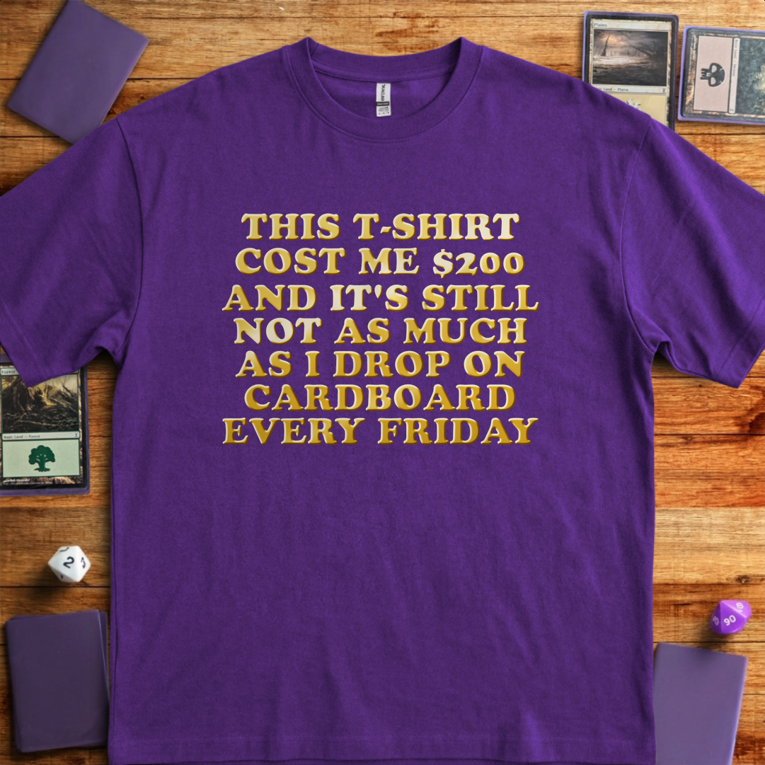 The $200 T-Shirt - Purple