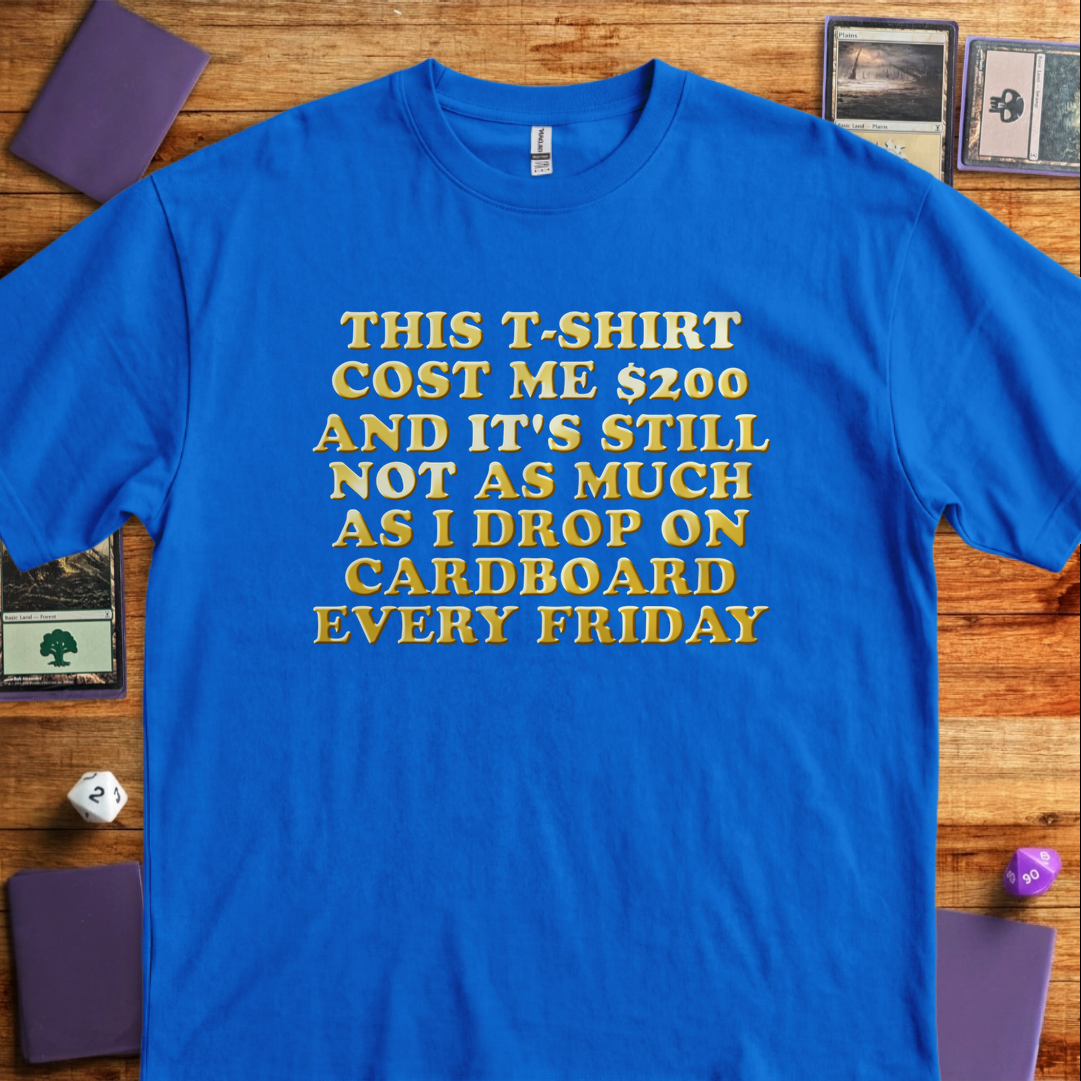 The $200 T-Shirt - Royal