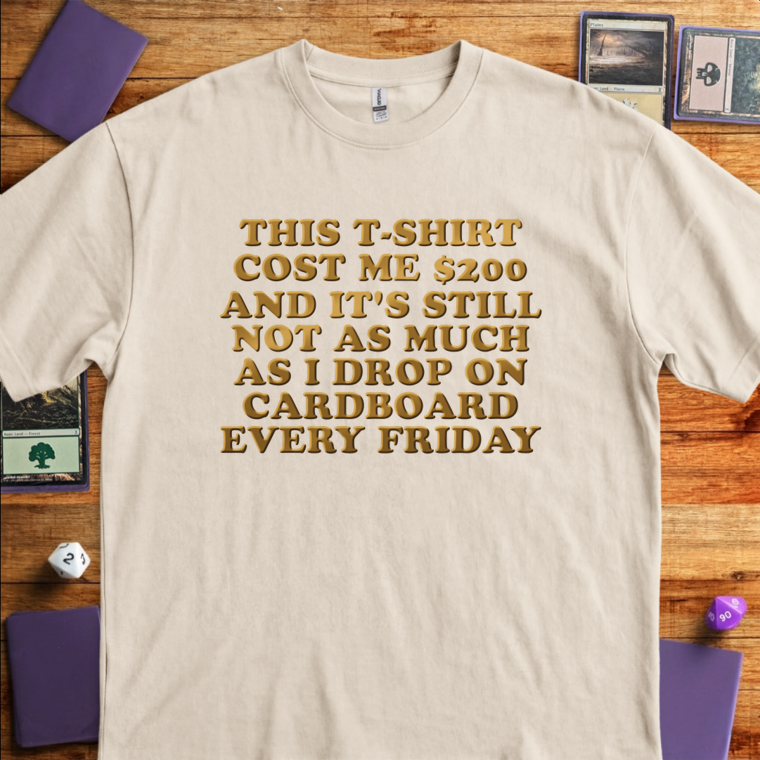 The $200 T-Shirt - Sand