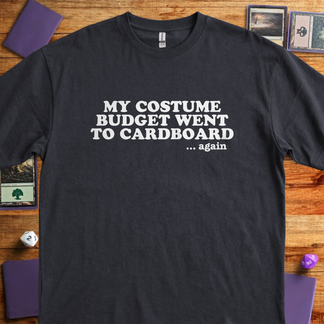 My Costume Budget - Black