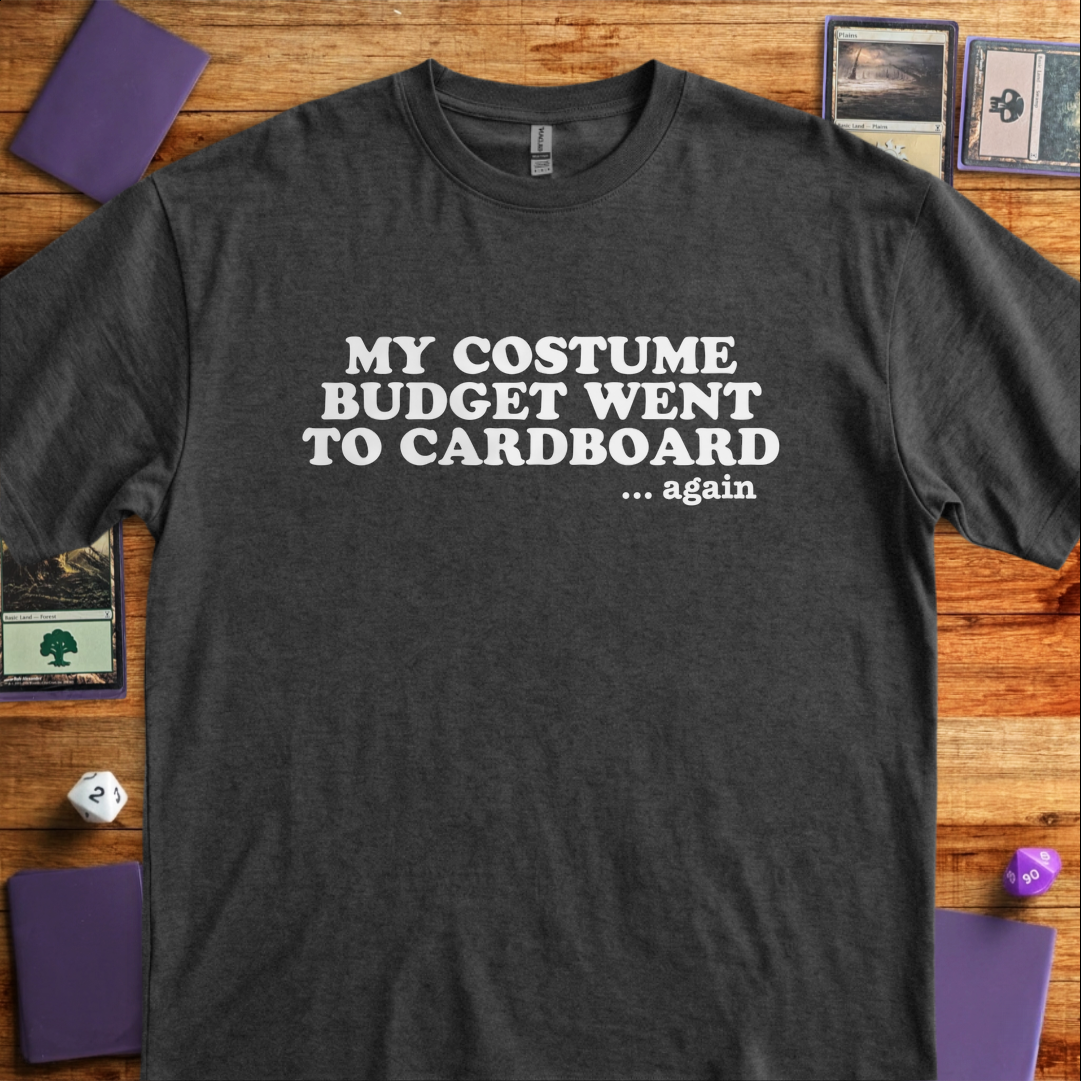 My Costume Budget - Dark Heather Grey