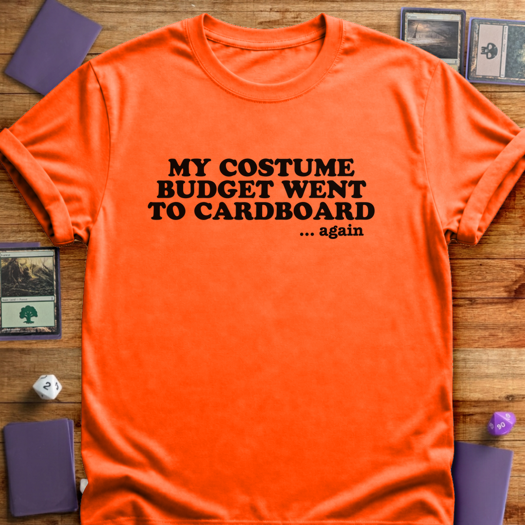 My Costume Budget - Orange