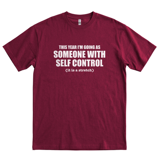 Someone With Self Control - Maroon