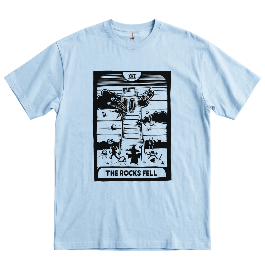 The Rocks Fell - Light Blue