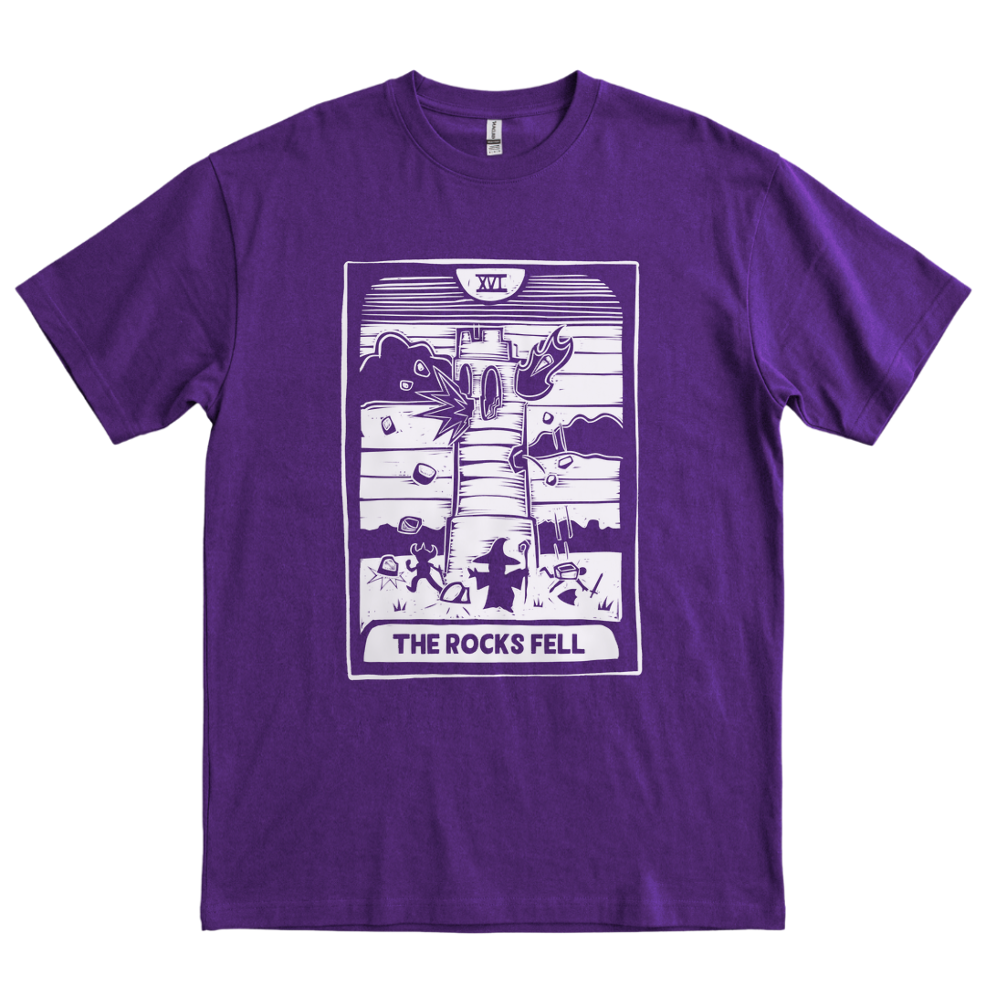 The Rocks Fell - Purple