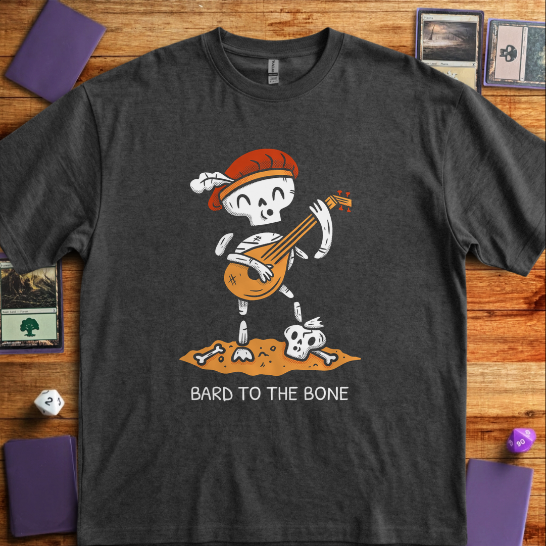 Bard To The Bone - Dark Heather Grey