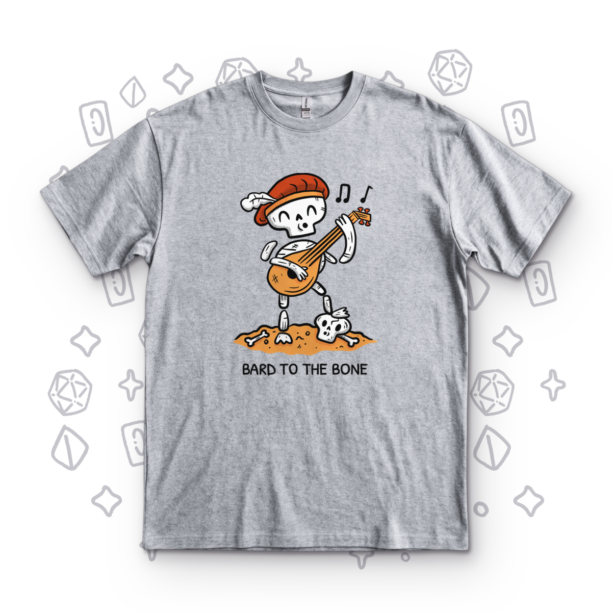 Bard To The Bone - Sport Grey