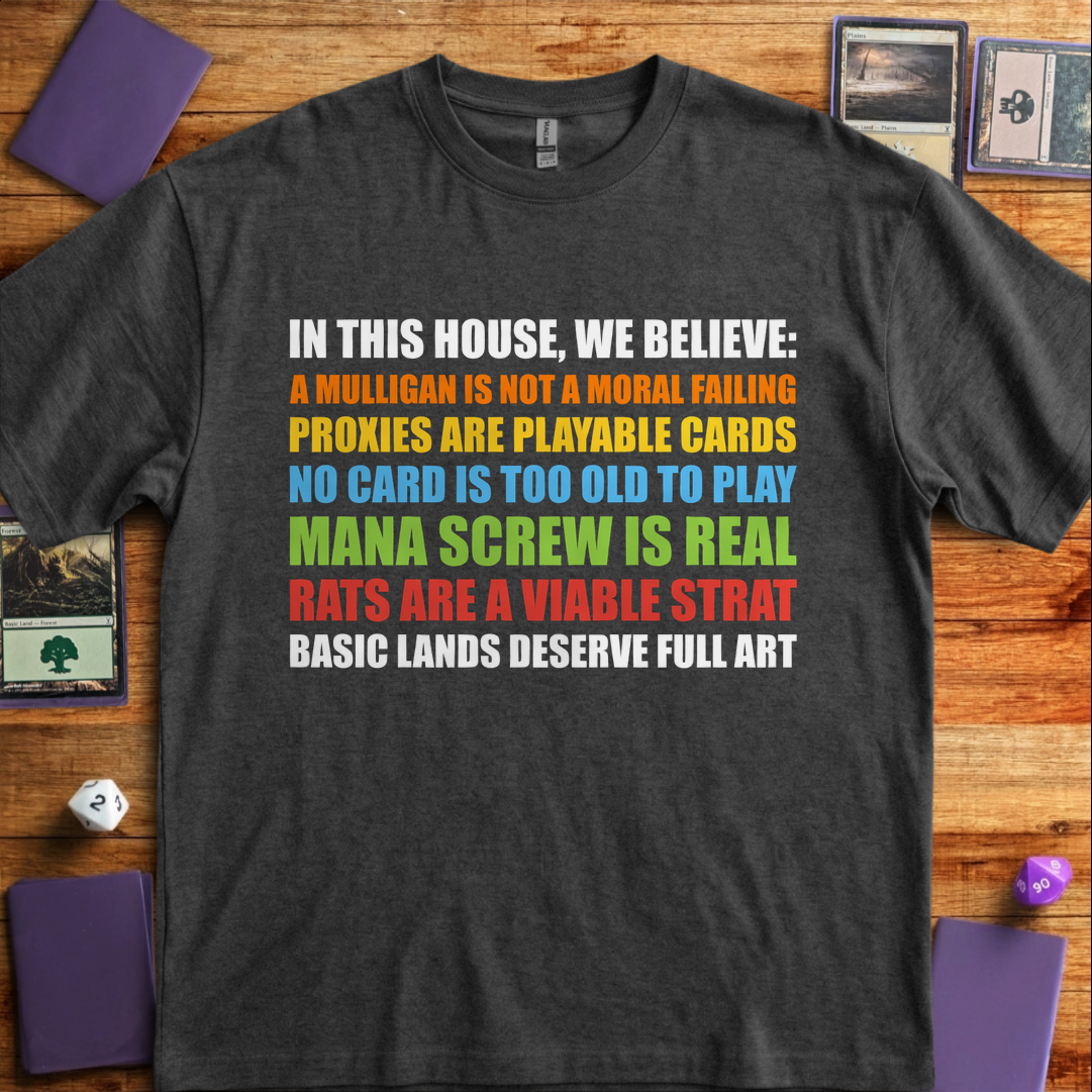 Mana Screw Is Real - Dark Heather Grey