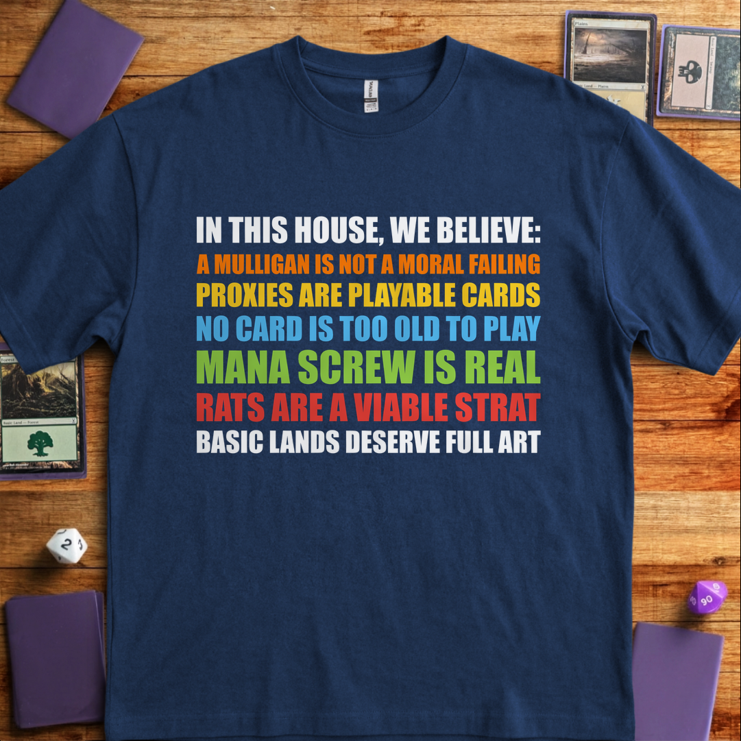 Mana Screw Is Real - Navy