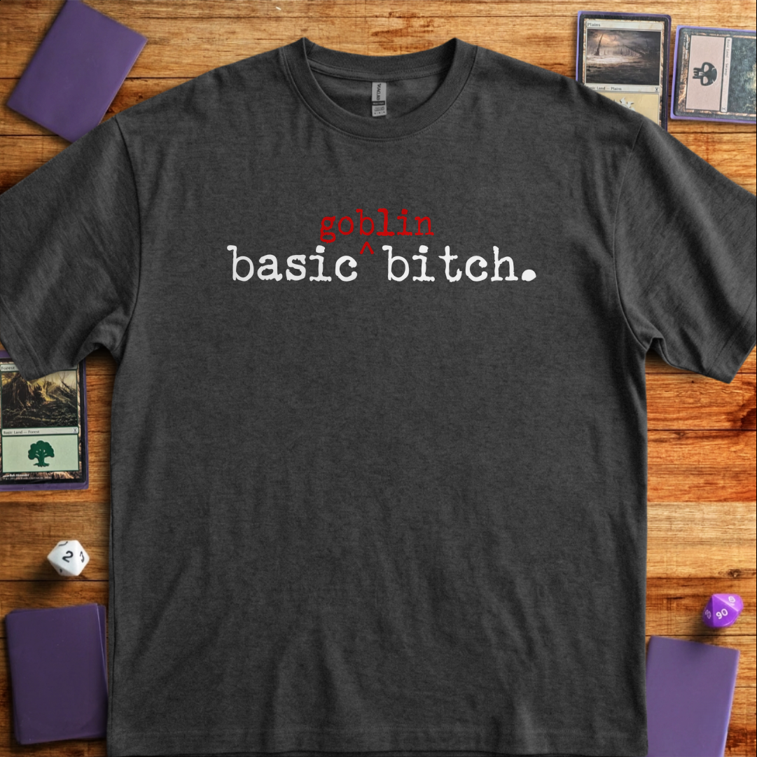 Basic Goblin Bitch - Dark Heather Grey