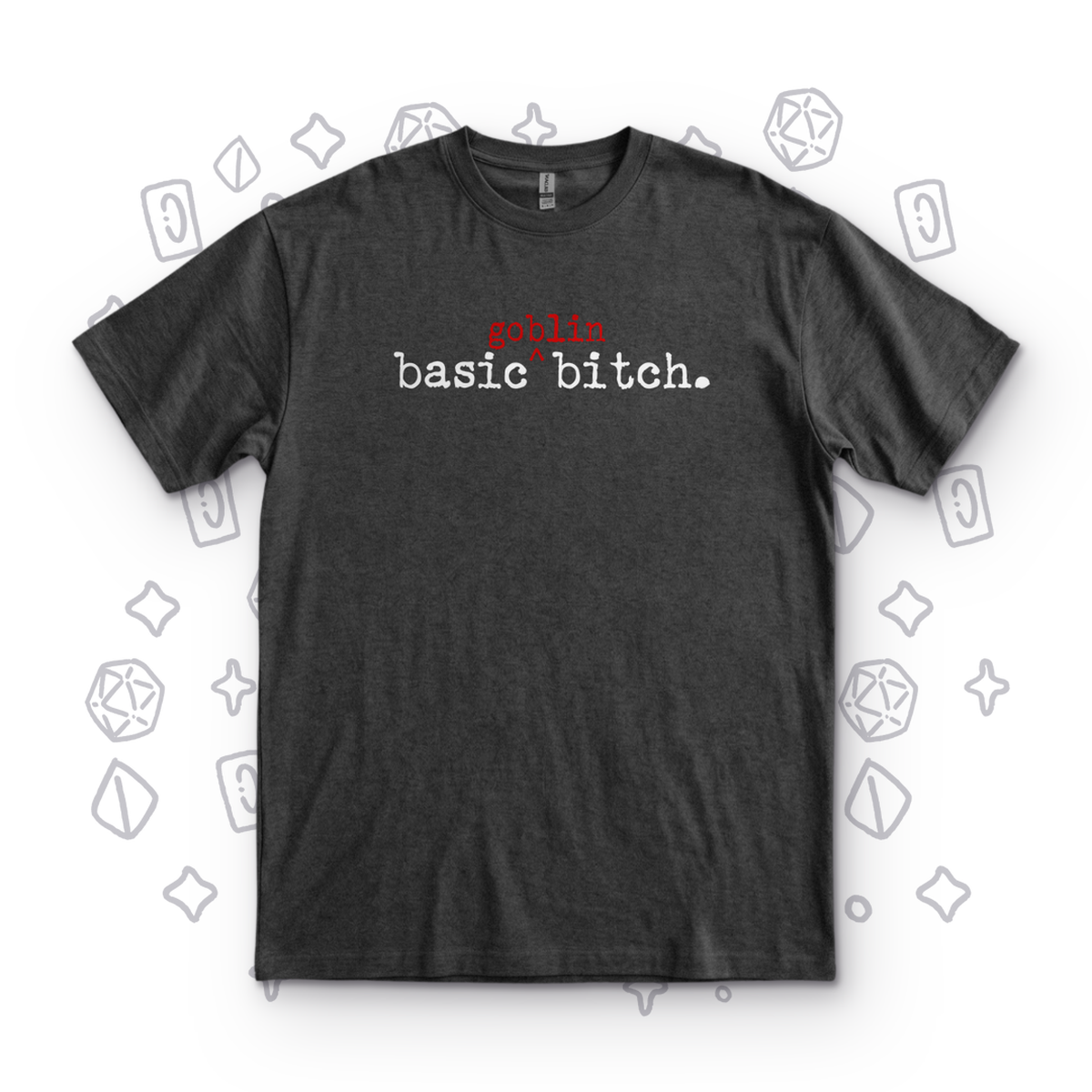 Basic Goblin Bitch - Dark Heather Grey