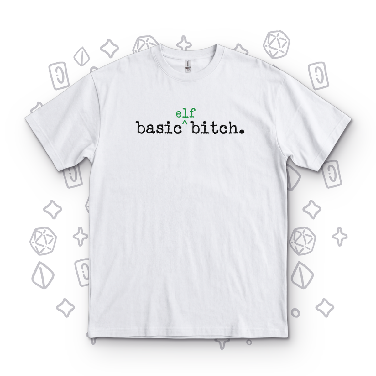 Basic Elf Bitch - White