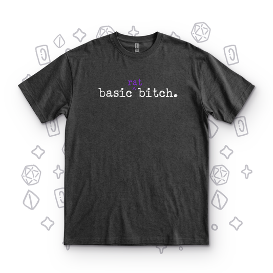 Basic Rat Bitch - Dark Heather Grey
