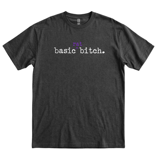 Basic Rat Bitch - Dark Heather Grey