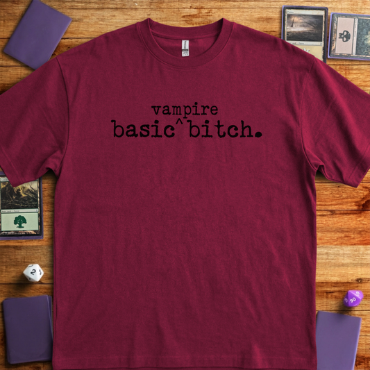 Basic Vampire Bitch - Maroon