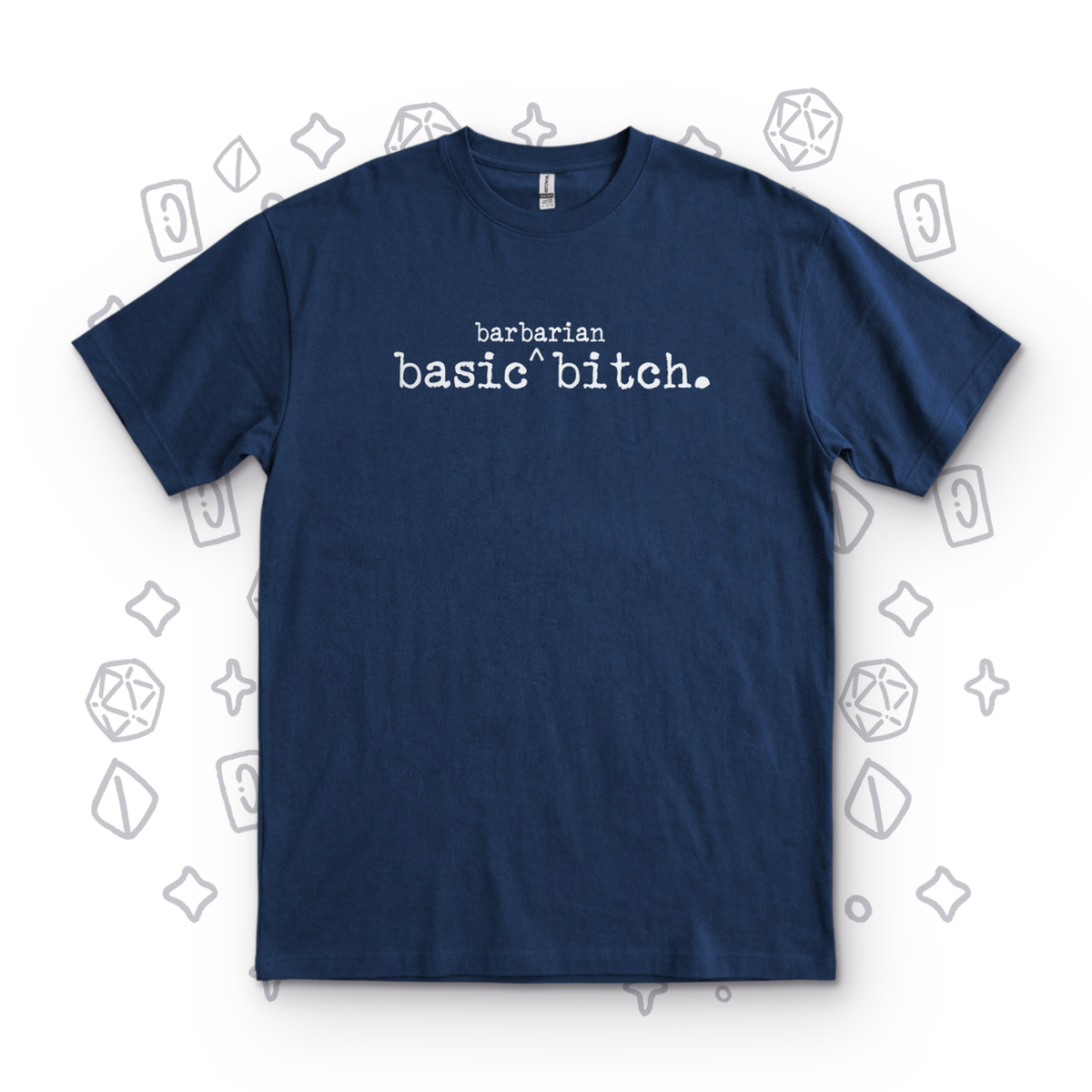 Basic Barbarian Bitch - Navy