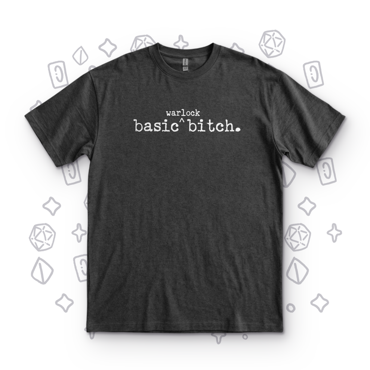 Basic Warlock Bitch - Dark Heather Grey