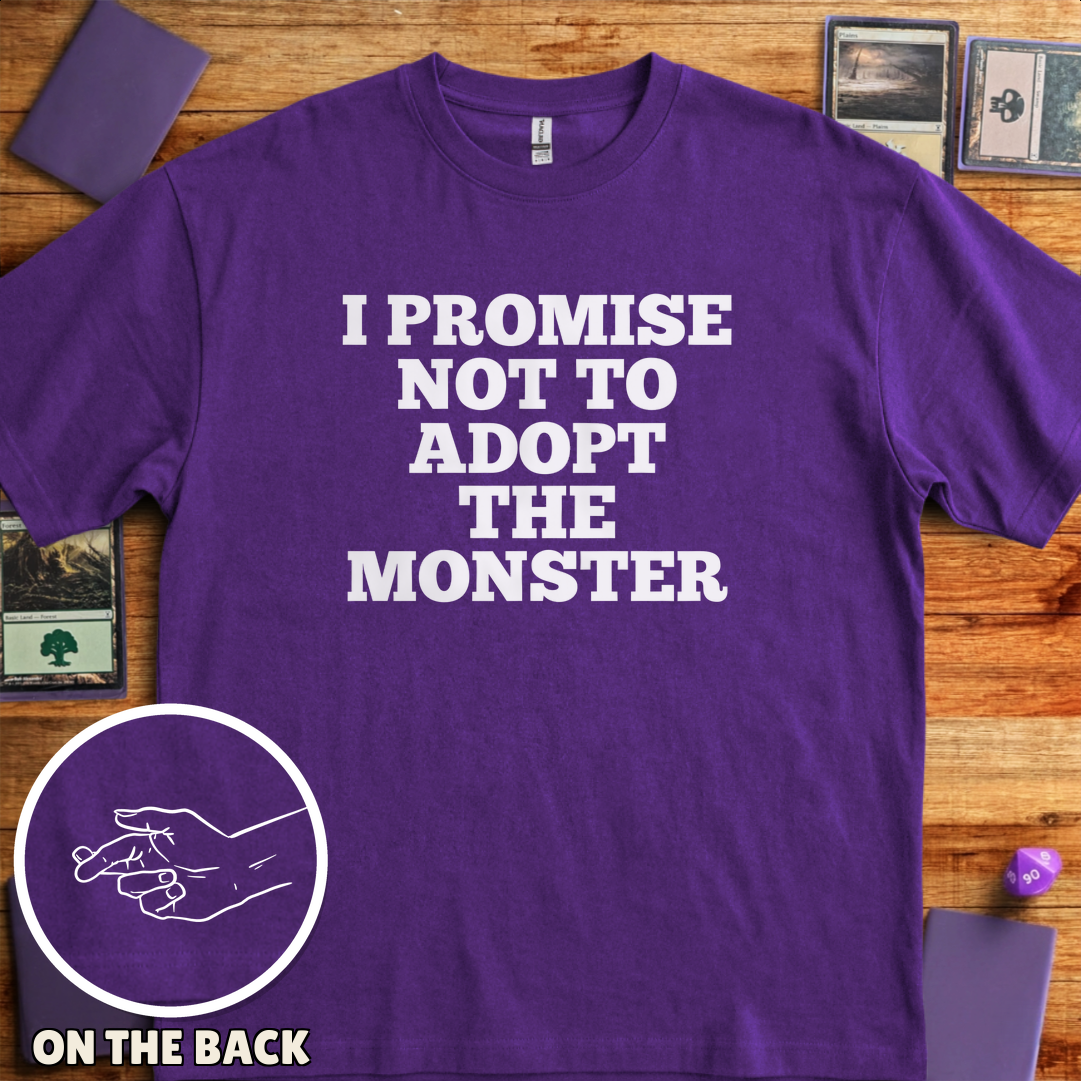 I Won't Adopt the Monster - Purple