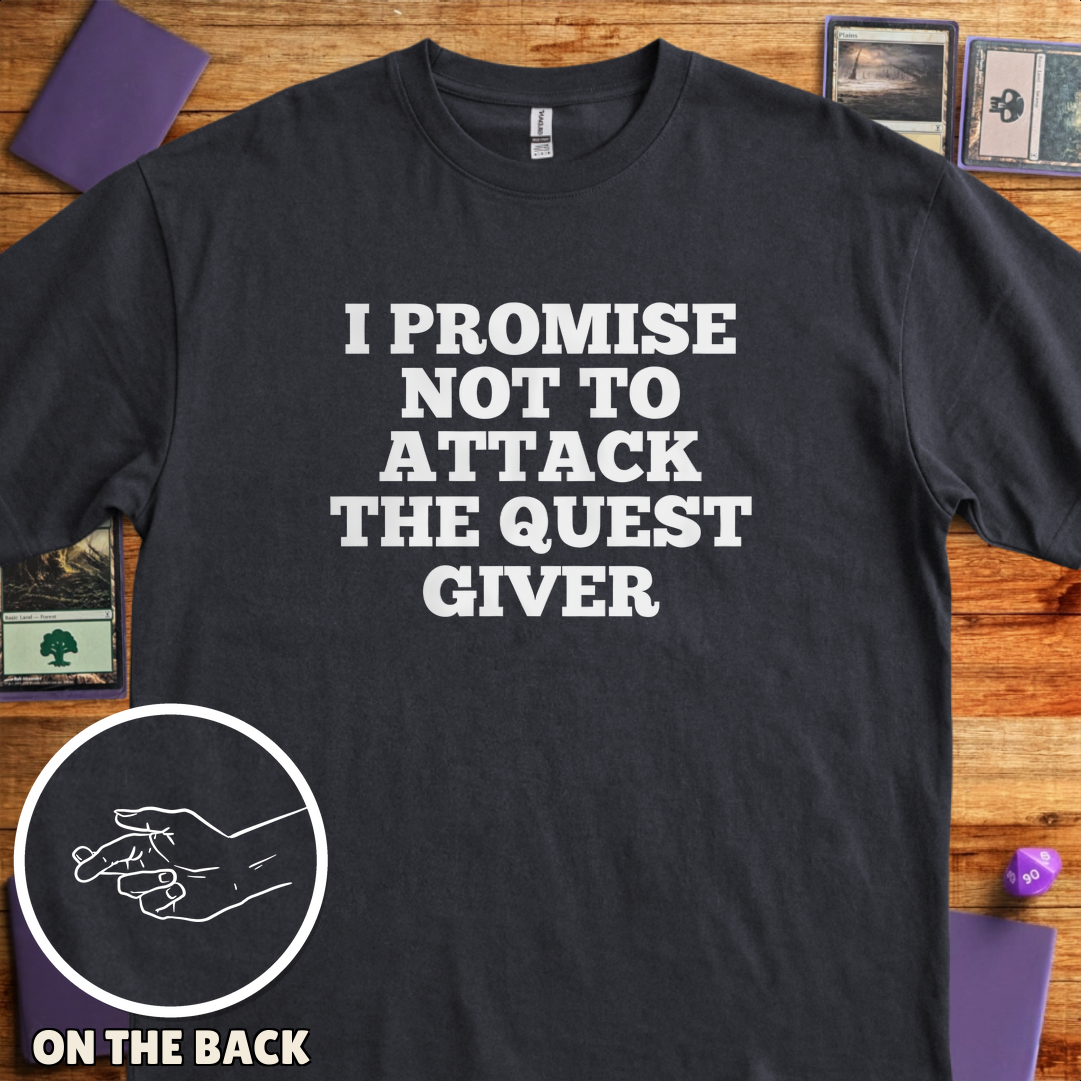 I Won't Attack the Quest Giver - Black