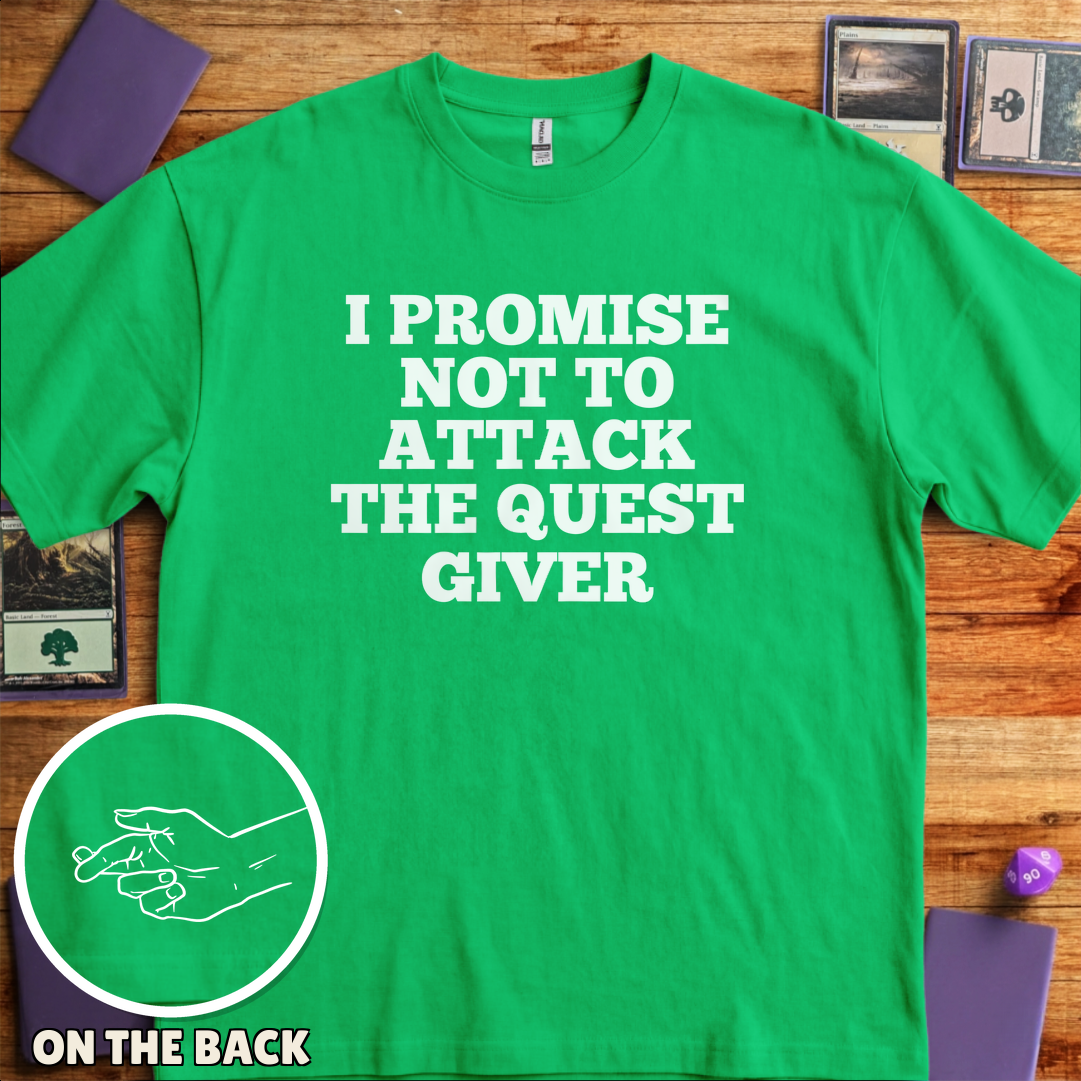 I Won't Attack the Quest Giver - Kelly Green