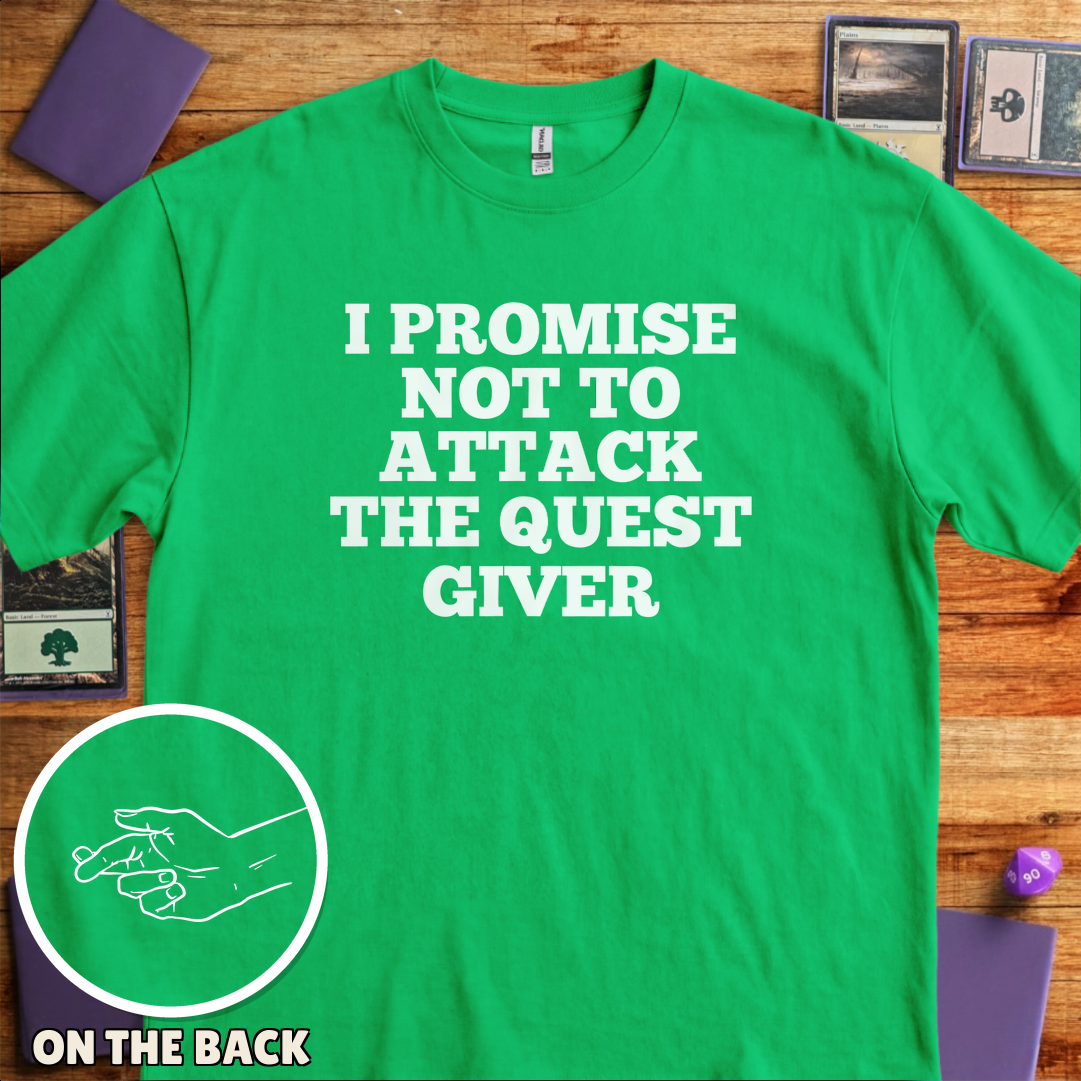I Won't Attack the Quest Giver - Kelly Green