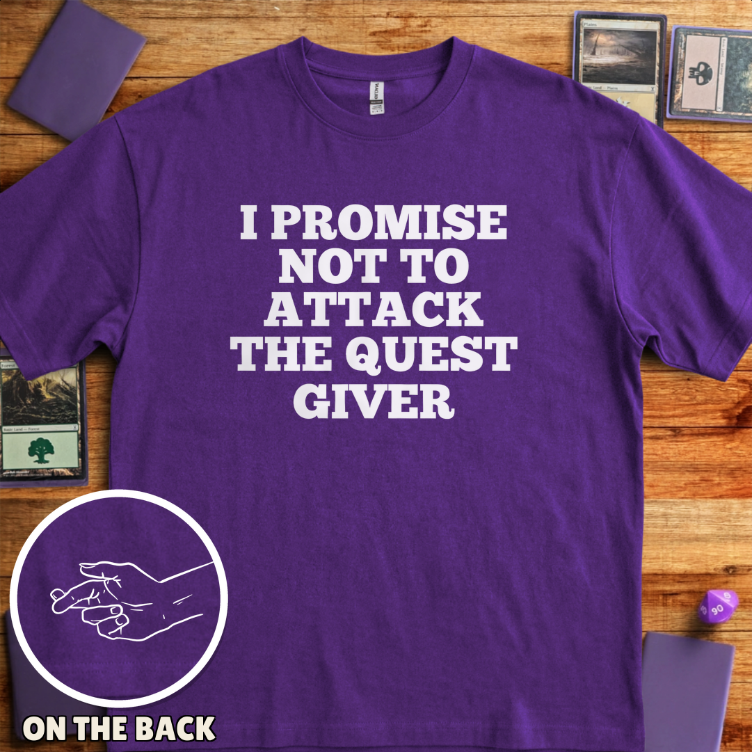 I Won't Attack the Quest Giver - Purple