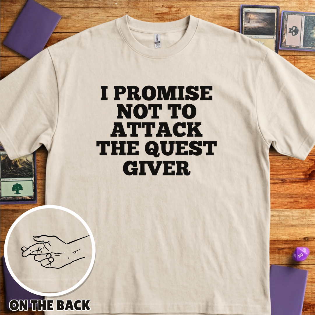 I Won't Attack the Quest Giver - Sand