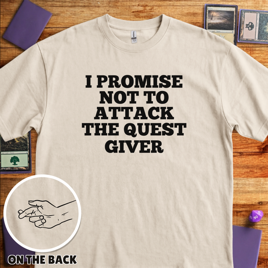 I Won't Attack the Quest Giver - Sand