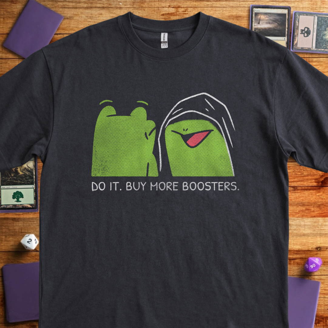Buy More Boosters - Black
