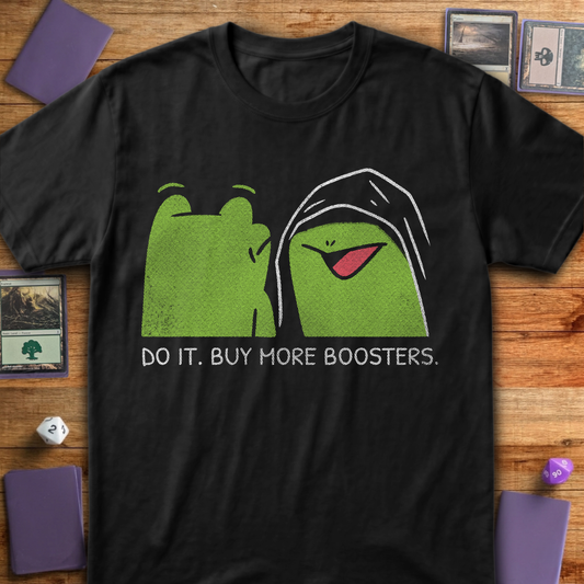 Buy More Boosters - Black