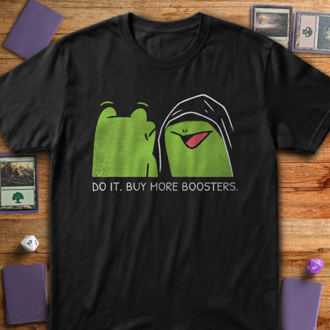 Buy More Boosters - Black
