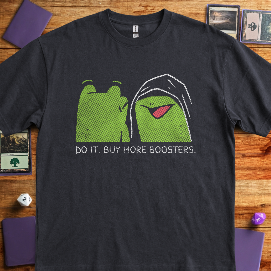 Buy More Boosters - Black