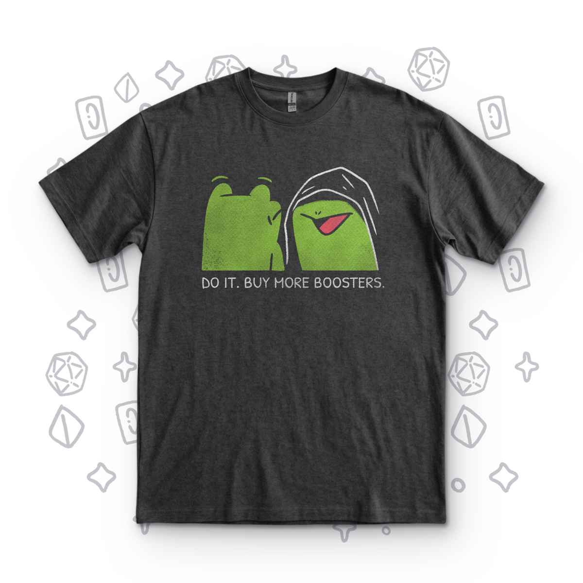 Buy More Boosters - Dark Heather Grey