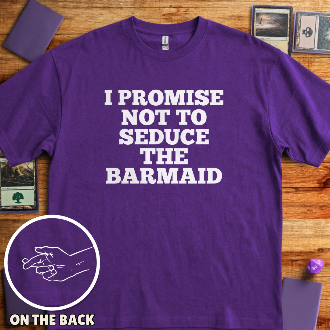 I Won't Seduce the Barmaid - Purple