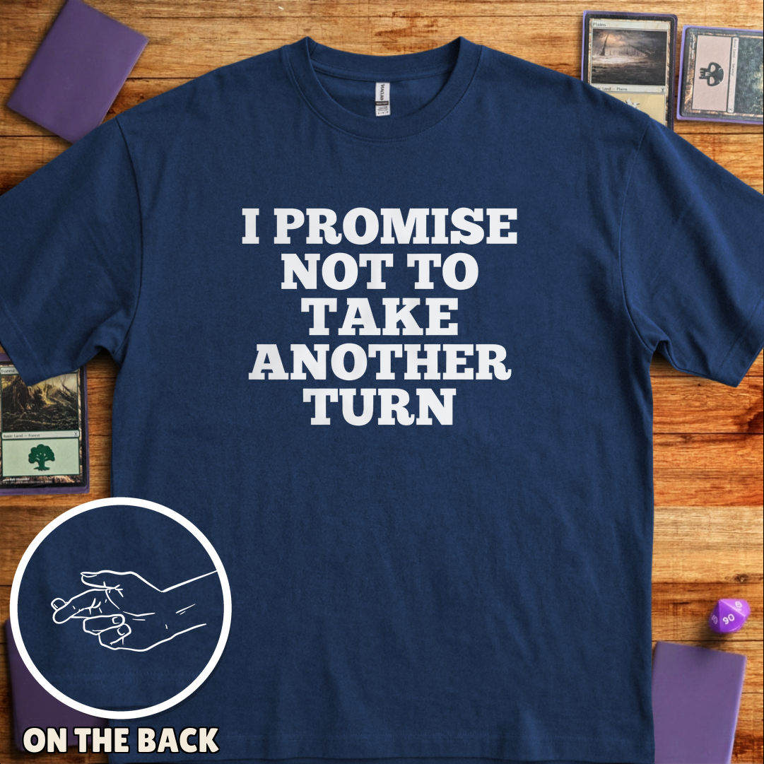 I Won't Take Another Turn - Navy