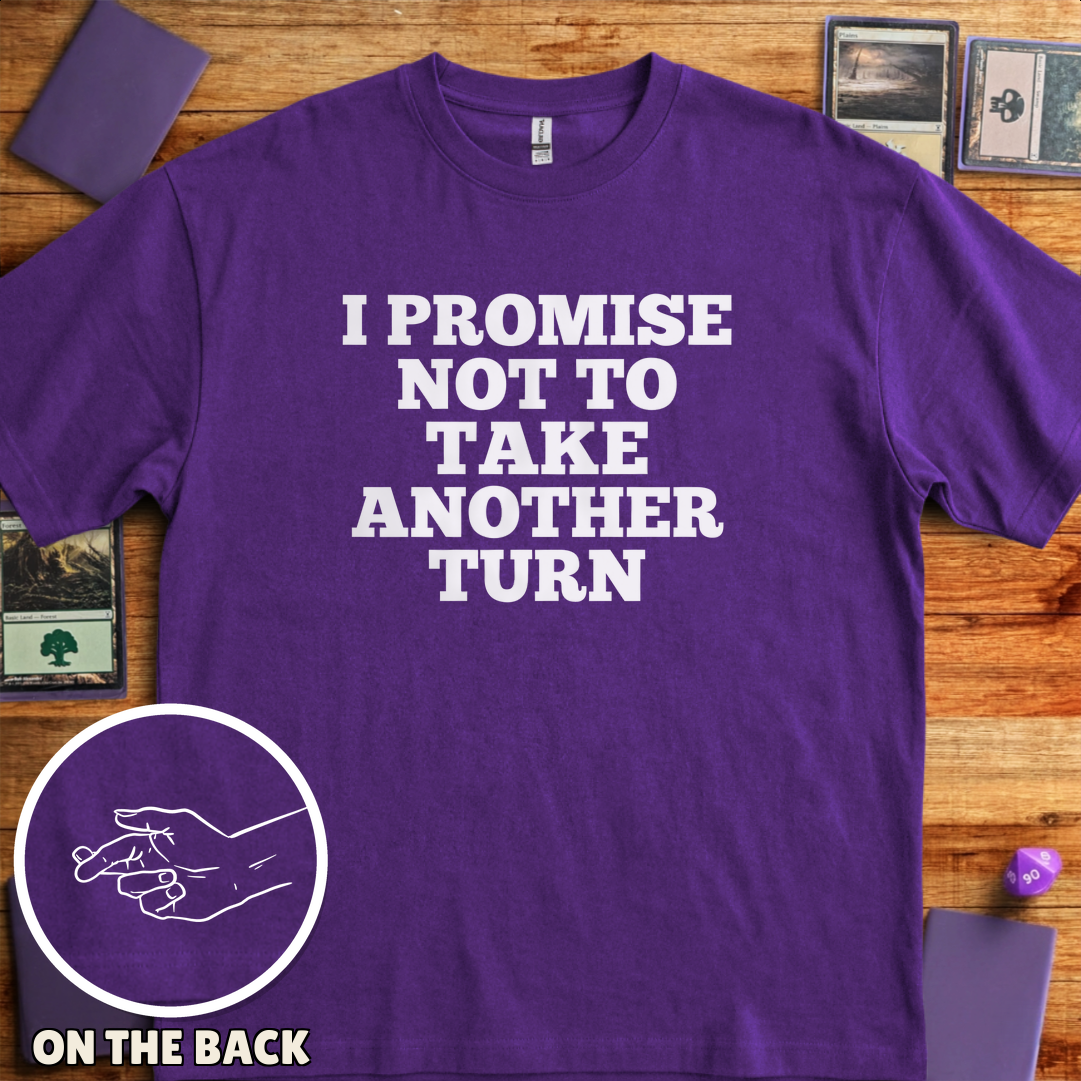 I Won't Take Another Turn - Purple