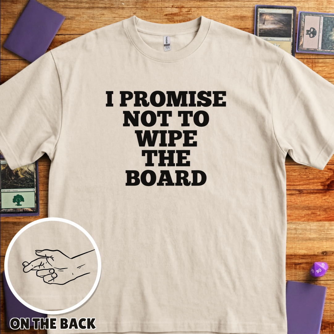 I Won't Wipe the Board - Sand