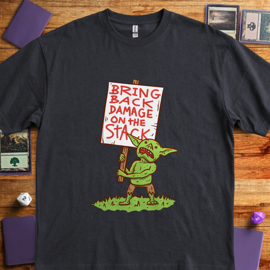 Bring Back Damage on the Stack - Black