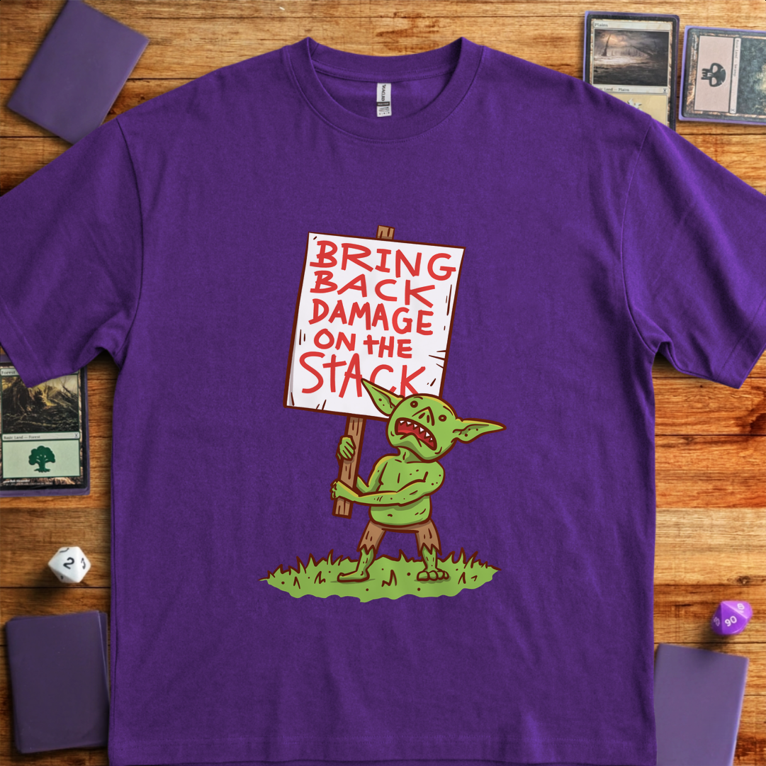 Bring Back Damage on the Stack - Purple