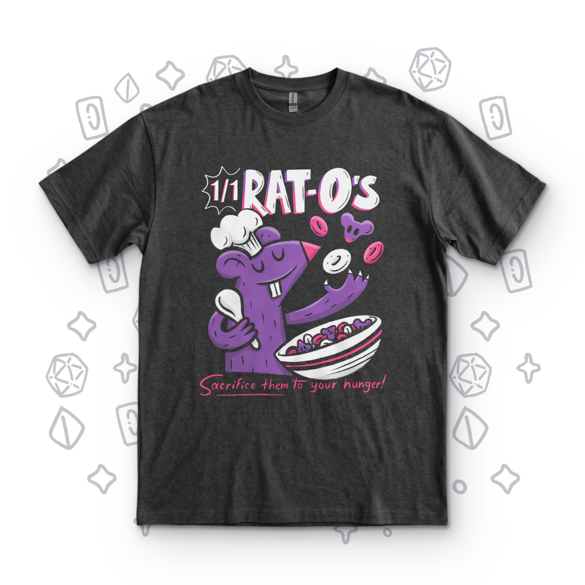 1/1 Rat-O's - Dark Heather Grey