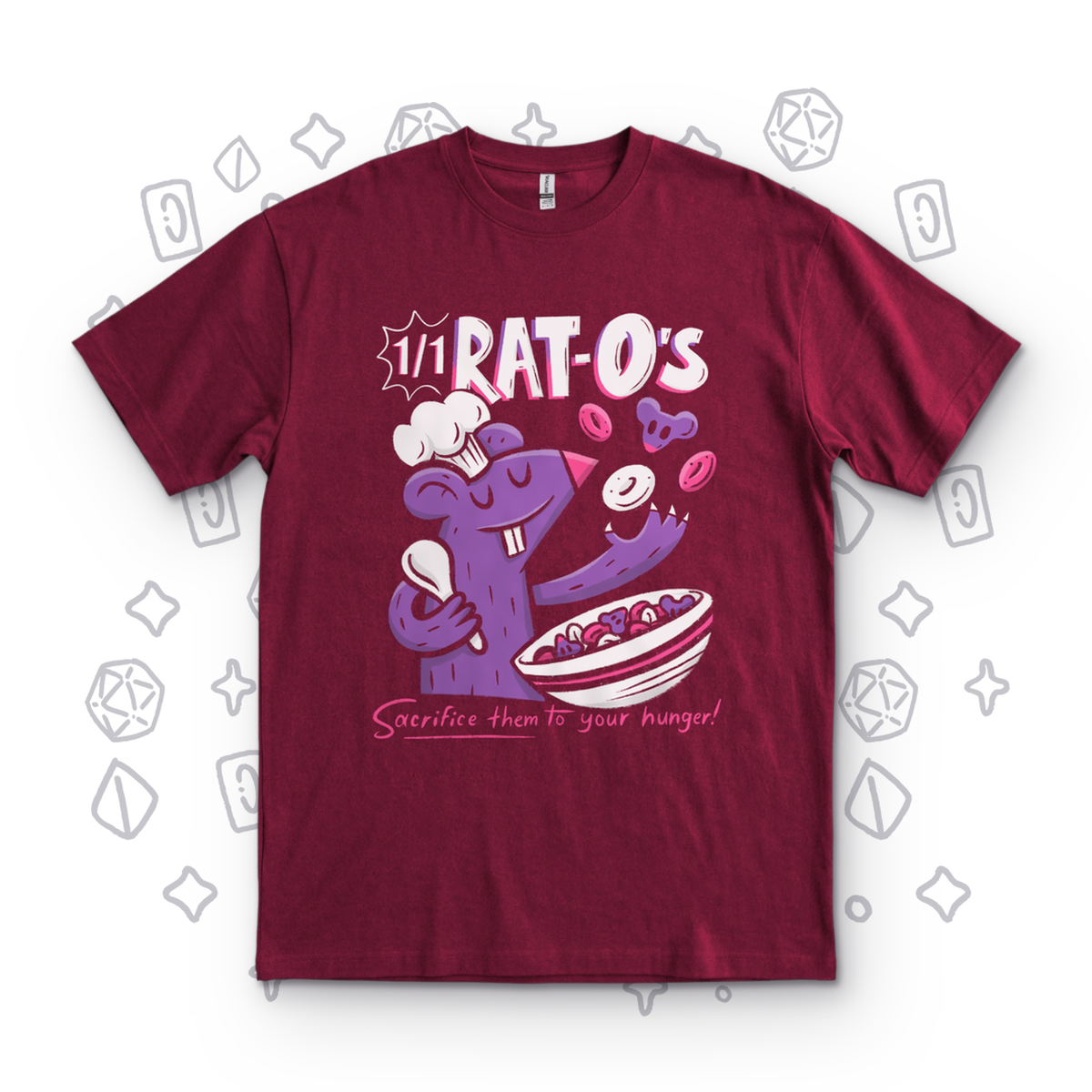 1/1 Rat-O's - Maroon