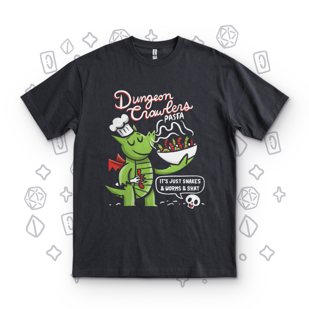 Dungeon Crawlers Pasta - Black